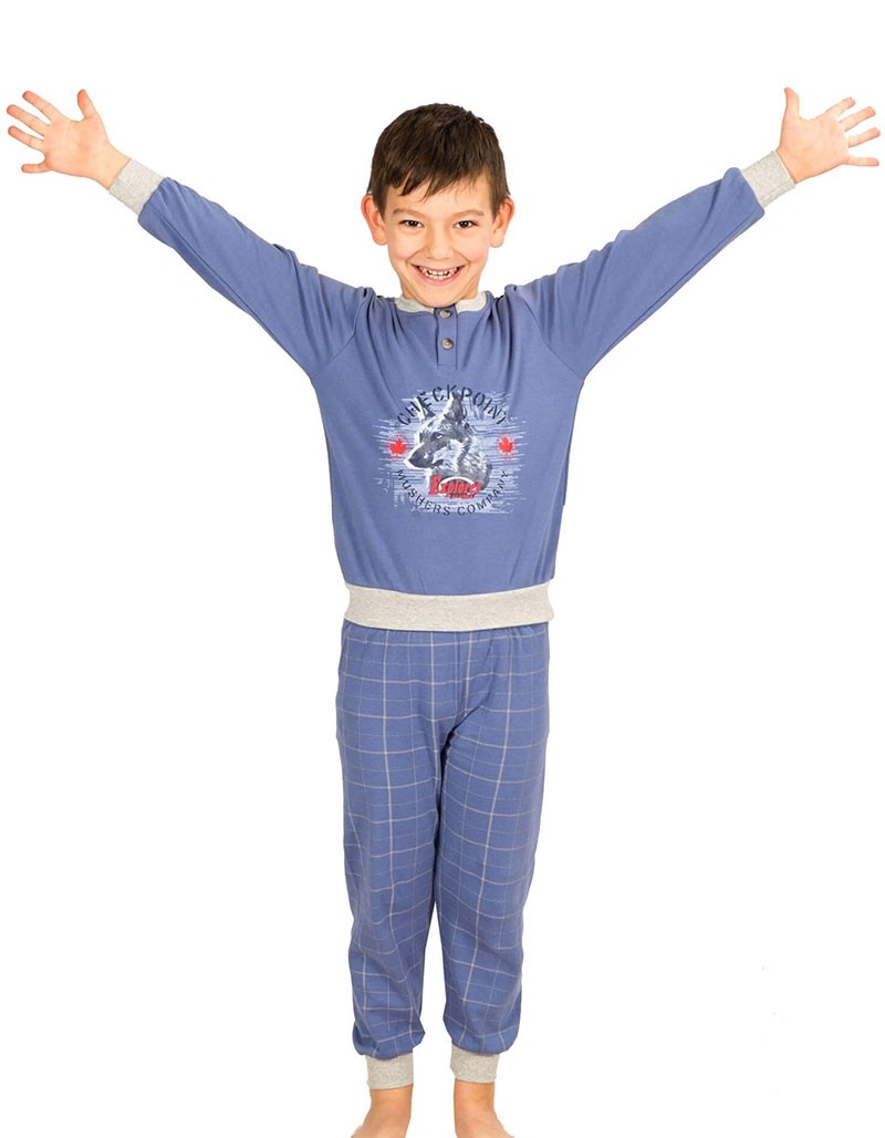 agoristiki-pyjama-xeimoniatiki-b6616-themooncat-blue