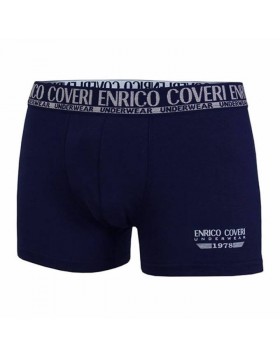 Enrico Coveri μοντέρνο μπλε σκούρο boxer EΝC_EB1500