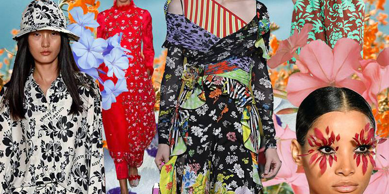 floral look floral look