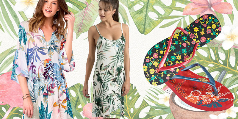 tropical collection bra